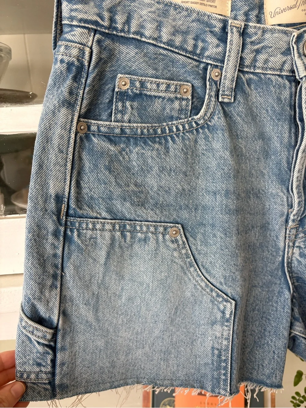 NWT Universal Thread Painter Baggy Short - Denim